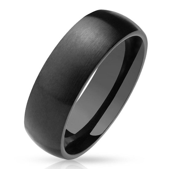 Ring Dames - Ringen Dames - Ringen Mannen - Ringen Vrouwen - Zwarte Ring - -... | bol.com