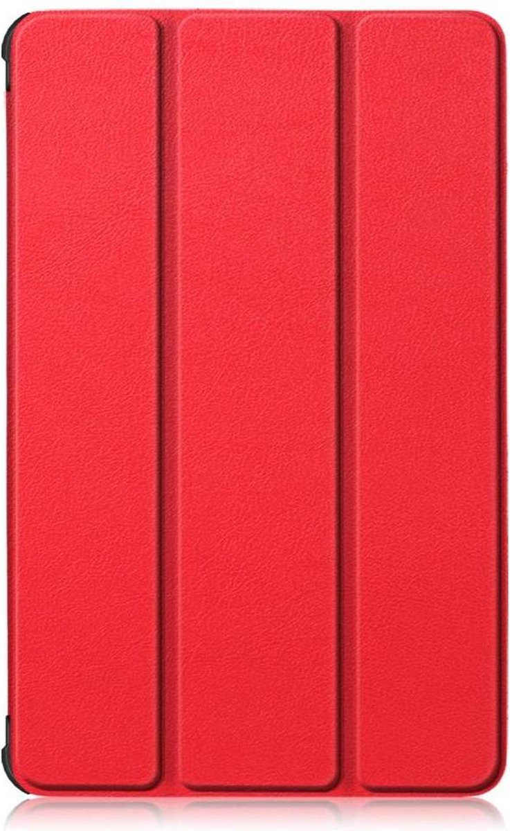 Just in Case - Lenovo Tab M10 Plus Smart Tri-Fold Hoesje - Rood