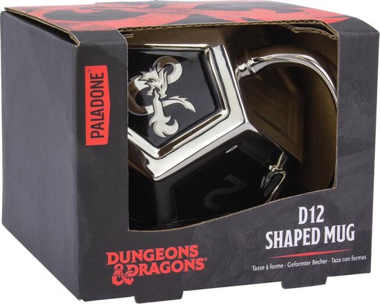 Thumbnail van een extra afbeelding van het spel Dungeons & Dragons mug D12