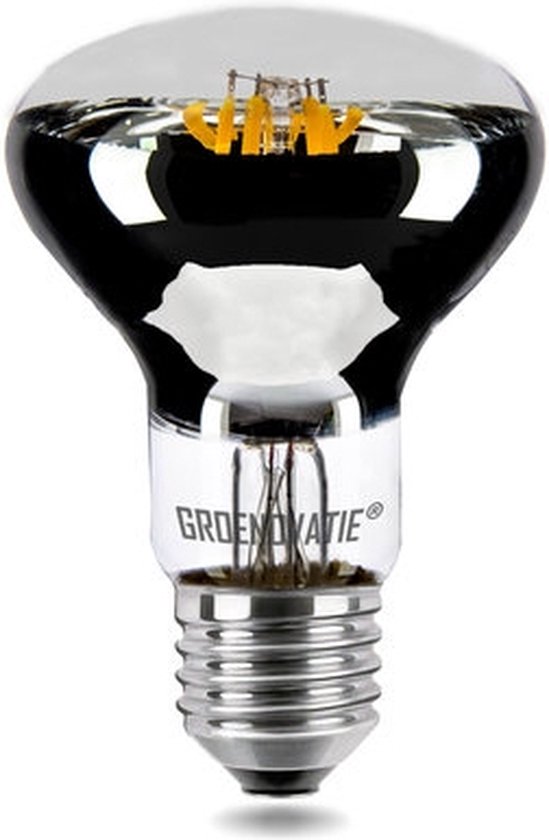 Groenovatie LED Filament Reflectorlamp - 6W - E27 Fitting - Warm Wit