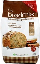 Sukrin Broodmix Fiberbrood (1kg) - Koolhydraatarm en glutenvrij brood