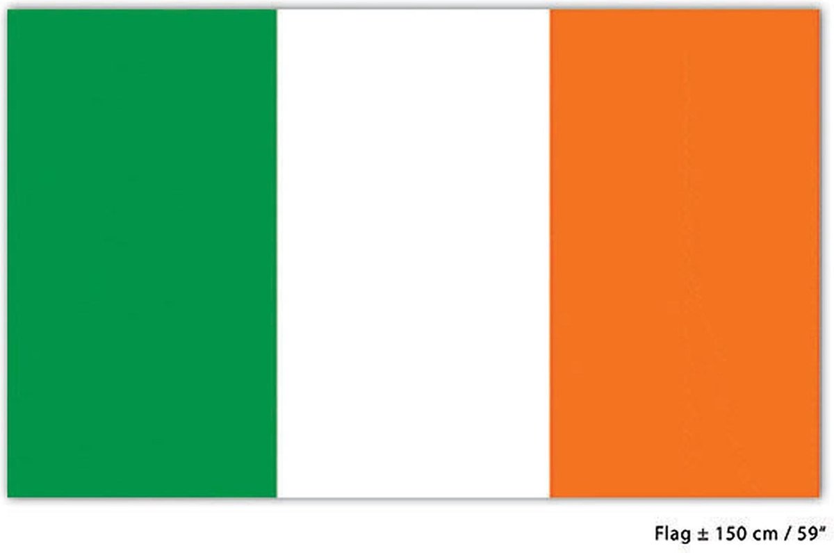 Prestatie Inspireren vat Vlag Ierland | Ierse vlag 150x90cm | bol.com