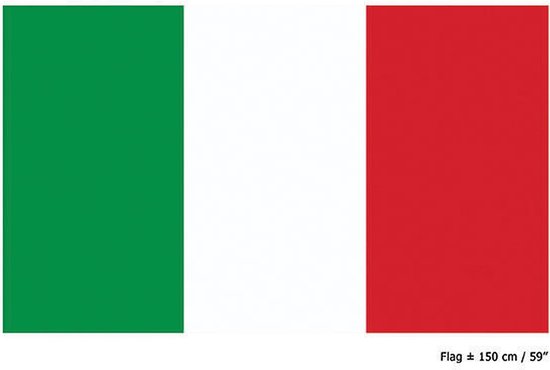 Drapeau Ville de Gênes avec armes 150x90cm - Genova - Genoa - Italie