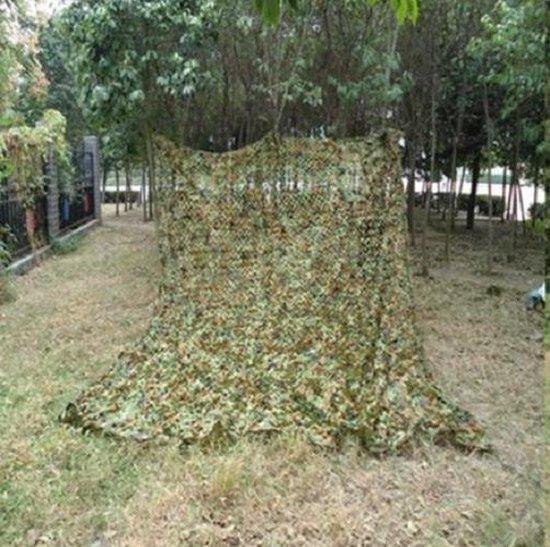 Camouflage net 5x3 meter militair groen | bol.com