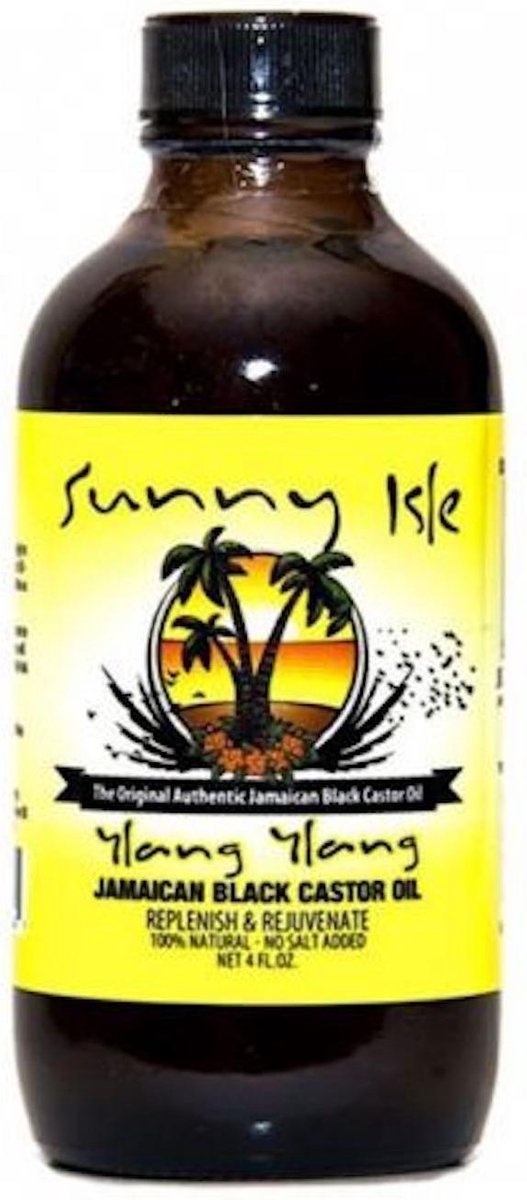 Sunny Isle Ylang Ylang Jamaican Black Castor Oil 4oz