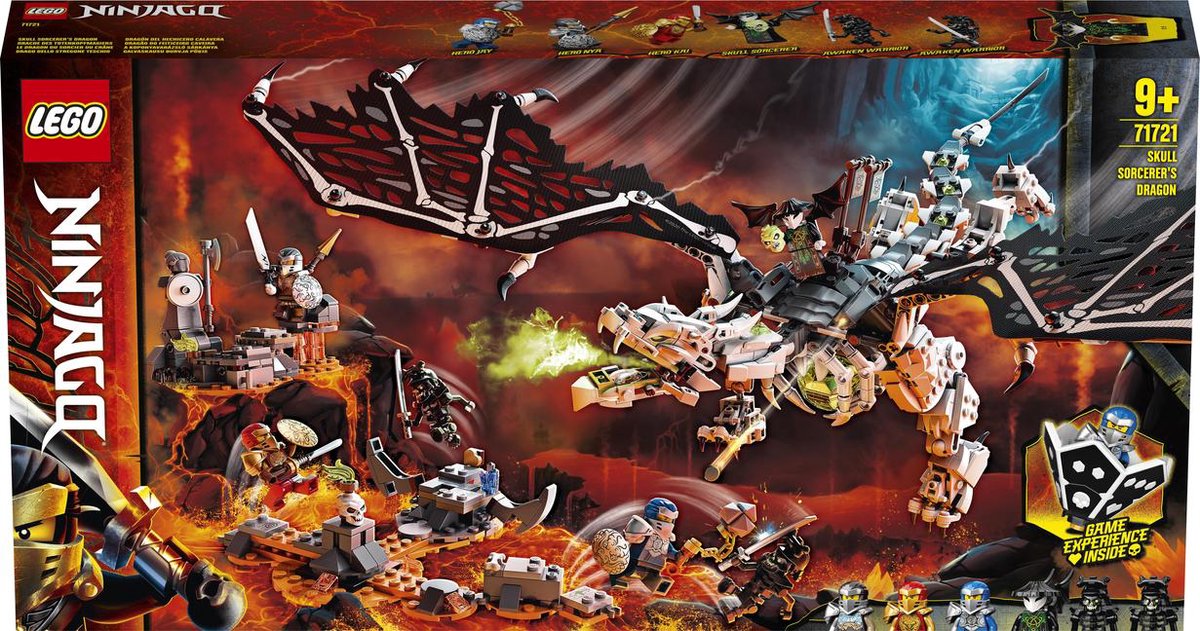 LEGO NINJAGO 71721 Le dragon du Sorcier au Crâne | bol
