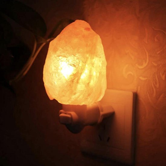 Nachtlampje Stopcontact - Himalaya Zoutkristal - Nachtlamp Stopcontact -  Kinderen -... | bol