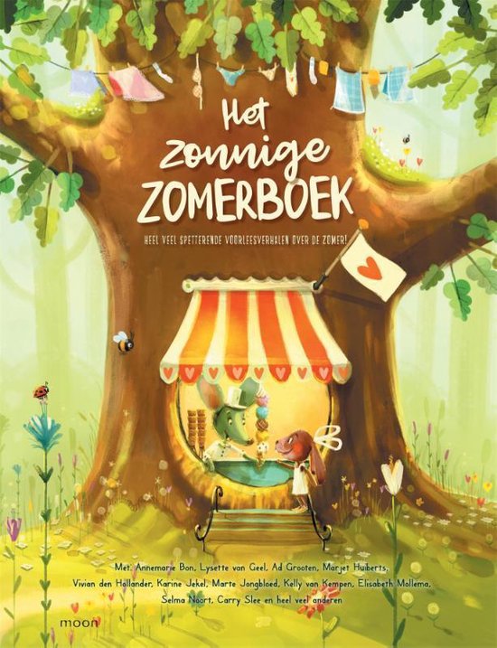 Boek cover Het zonnige zomerboek van Annemarie Bon (Hardcover)
