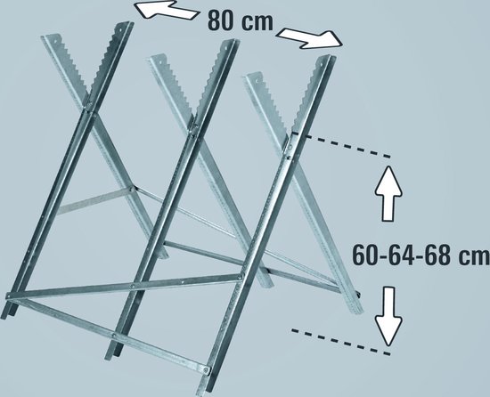 Chevalet de sciage - Capacité 150 kg