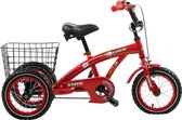 Static Kinder Trike 12 inch Rood