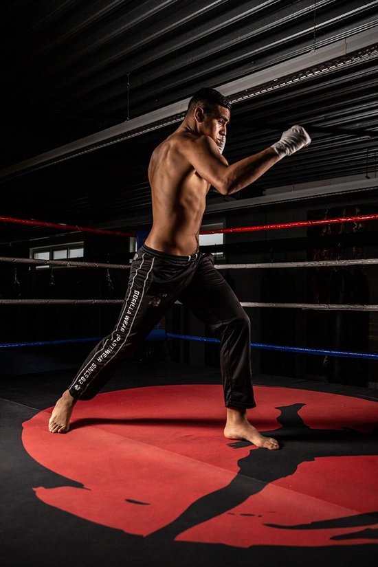 Gorilla Wear Functional Mesh Trainingsbroek - Zwart/Wit - 2XL/3XL van Gorilla Wear — afbeelding 4