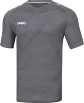 Jako Shirt Premium Korte Mouw Steen Grijs Maat M