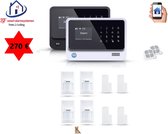 Home-Locking draadloos alarmsysteem met demotica functie's AC-05 /wifi,gprs,sms set 21