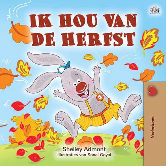 Dutch English Bilingual Edition - Ik hou van de herfst - cover