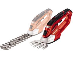 Einhell Accu Gras- en Heggenschaar GE-CG 12 Li – 12 V/Li-ion – 1,5 Ah accu – Metalen versnellingsbak – Telescopische handgreep