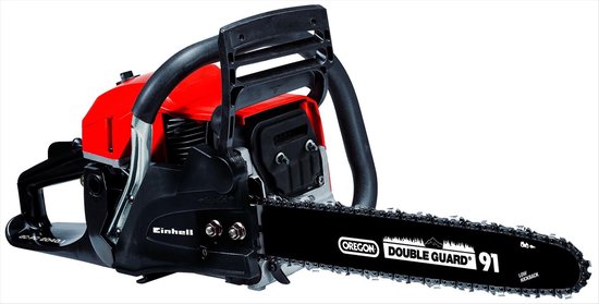Einhell Benzine Kettingzaag GC-PC 2040 I - 50,4 cm³ - 2 kW - 2-takt - Zwaardlengte: 40 cm - Max. Zaaglengte: 39 cm - Kettingsnelheid: 21 m/s - Automatische kettingsmering van Einhell — afbeelding 2