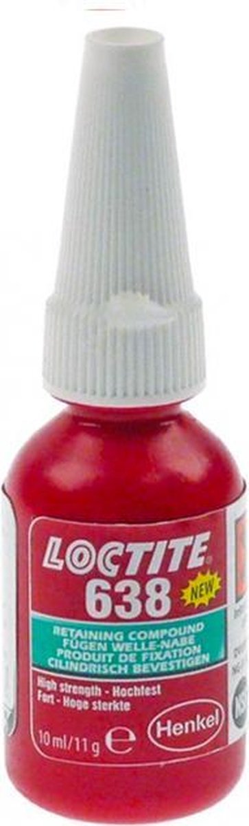 Loctite 638 - Cilindrische bevestigingslijm - 10 ml