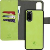 iMoshion Uitneembare 2-in-1 Luxe Booktype Samsung Galaxy S20 hoesje - Groen