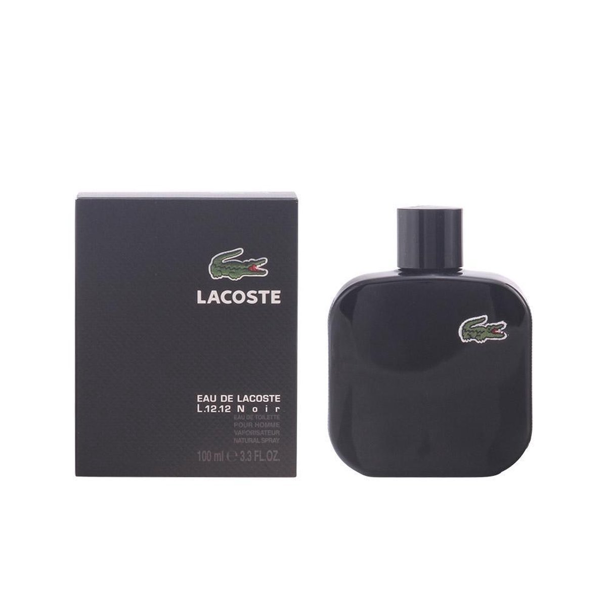 lacoste black noir