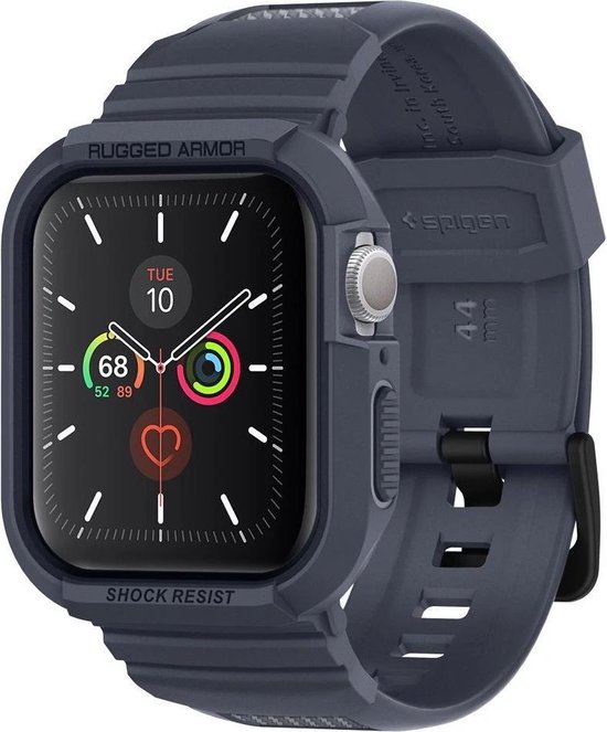 Spigen Rugged Armor Pro - Apple Watch - 44mm - Charcoal Grey