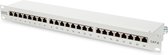DN-91624S CAT6 STP 19" patch panel (patch paneel) 24 port, 1U fully shielded