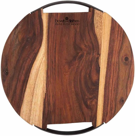 Bowls and Dishes Pure Rose Wood Duurzame Borrelplank Tapasplank