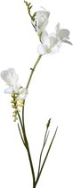 Viv! Home Luxuries Freesia - zijden bloem - wit - topkwaliteit