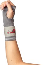 Easy in Shape Polsbrace L/XL | Pols ondersteuning | Polsband | Elastisch | Grijs