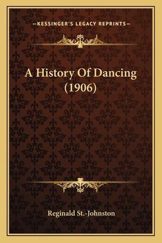 Foto: A history of dancing 1906 a history of dancing 1906 