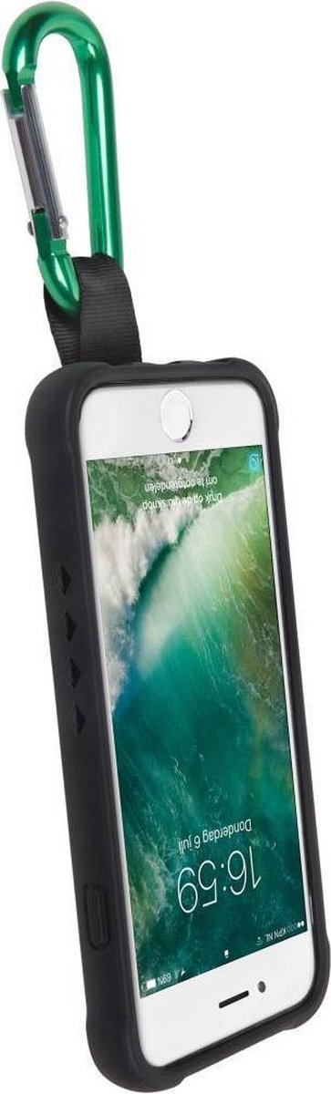 Apple iPhone 6/7 Back cover Bounce 1m Black/ transparant