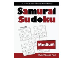 Samurai Sudoku Puzzle Books- Samurai Sudoku