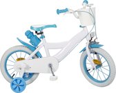 Toimsa Diy - Kinderfiets - Unisex - Wit;Blauw - 14