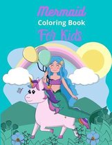 Mermaid coloring book for kids