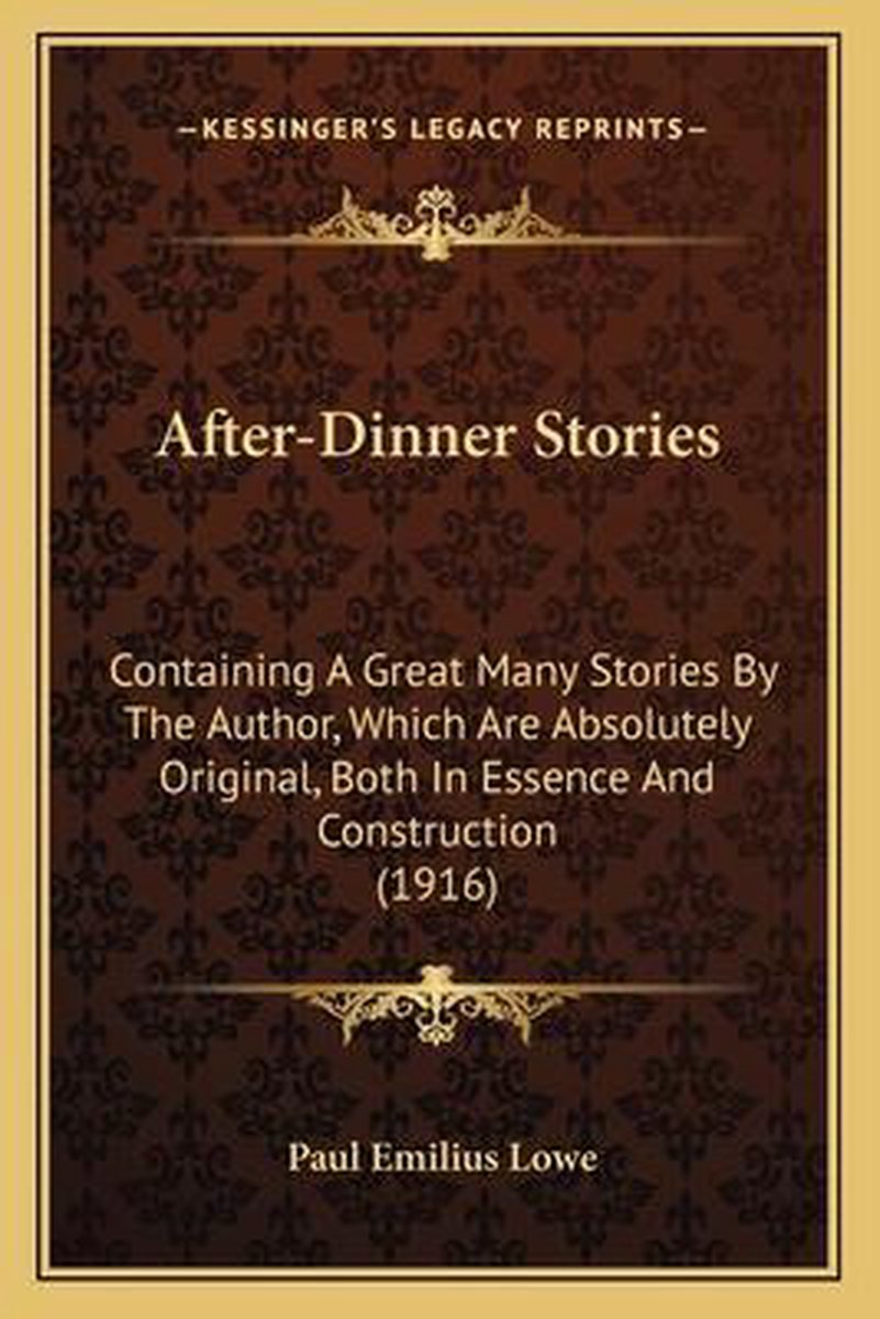 After-dinner Stories van