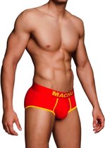 Macho - Ms089 Sport Red Brief Size L | MACHO UNDERWEAR