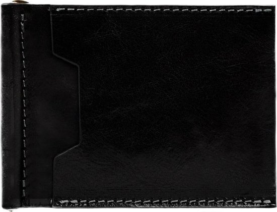 Portefeuille en cuir avec pince à billets noir - TOM JONES, Compact, Pince  à billets,... | bol.com