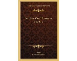 De ilias van homerus (1721)