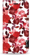 Casetastic Wallet Case White Samsung Galaxy S20 - Royal Flowers Red