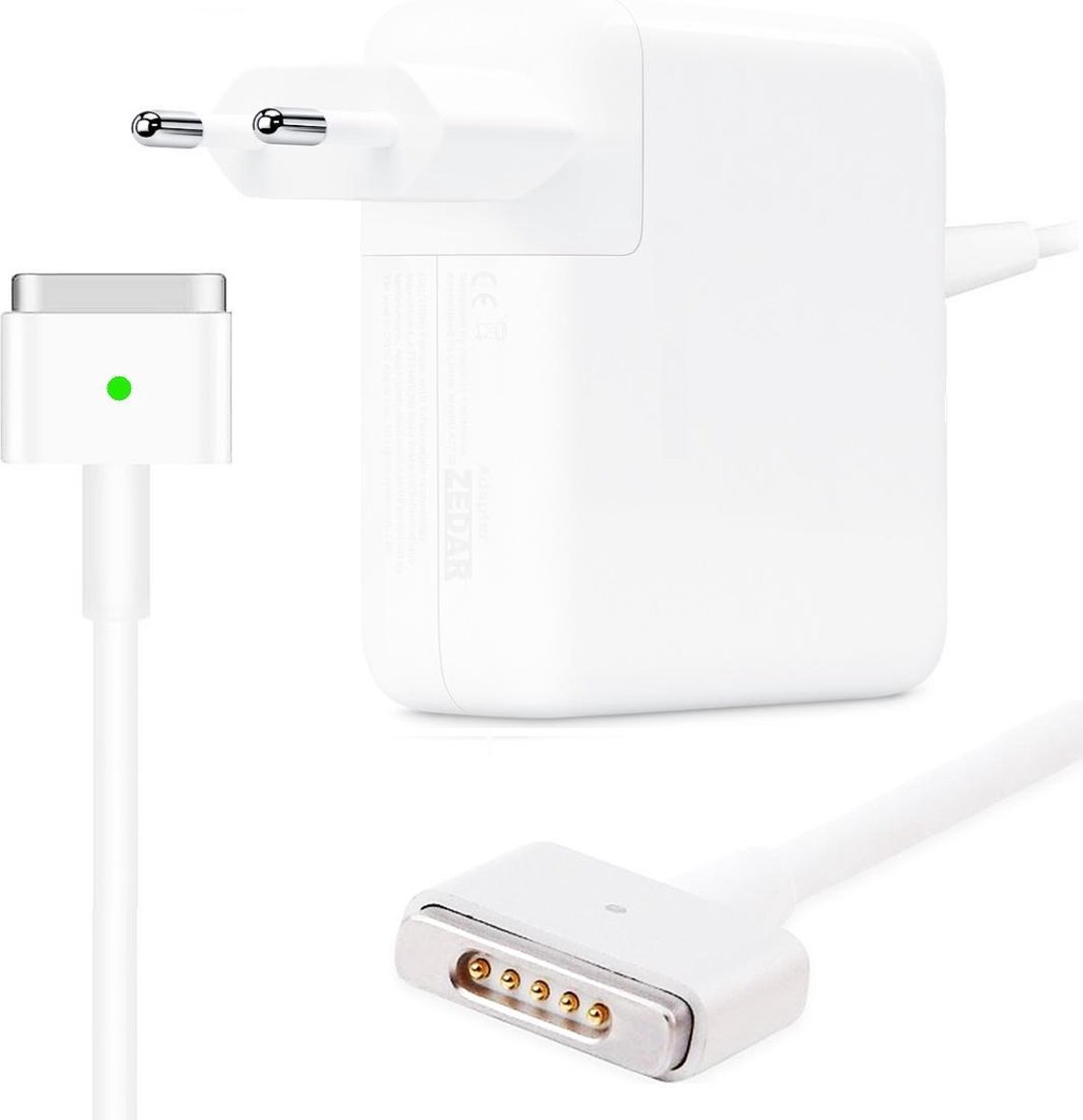 "Oplader geschikt voor MacBook 13"" type MagSafe 2 60w - A1435 MacBook Pro 13 Adapter 60 watt van