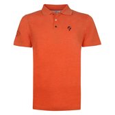 Heren Polo Willemstad - Retro oranje