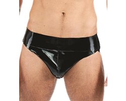 Mister b rubber jock strap black medium