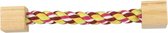 Duvo+ Speeltouw met houten blokken 3x3x20cm