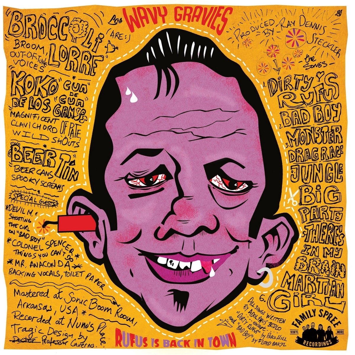 Los Wavy Gravies - Rufus Is Back In Town (LP)