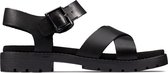 Clarks Orinoco Strap Dames Sandalen - Black leather - Maat 37.5