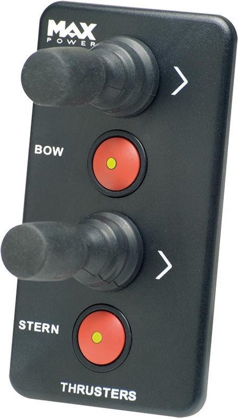 Max Power zwart Bedieningspaneel voor Boegschroef met dubbele Joystick |  bol.com