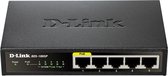 D-Link DES-1005P/E commutateur réseau Non-géré L2 Fast Ethernet (10/100) Connexion Ethernet, supportant l'alimentation via ce port (PoE) Noir