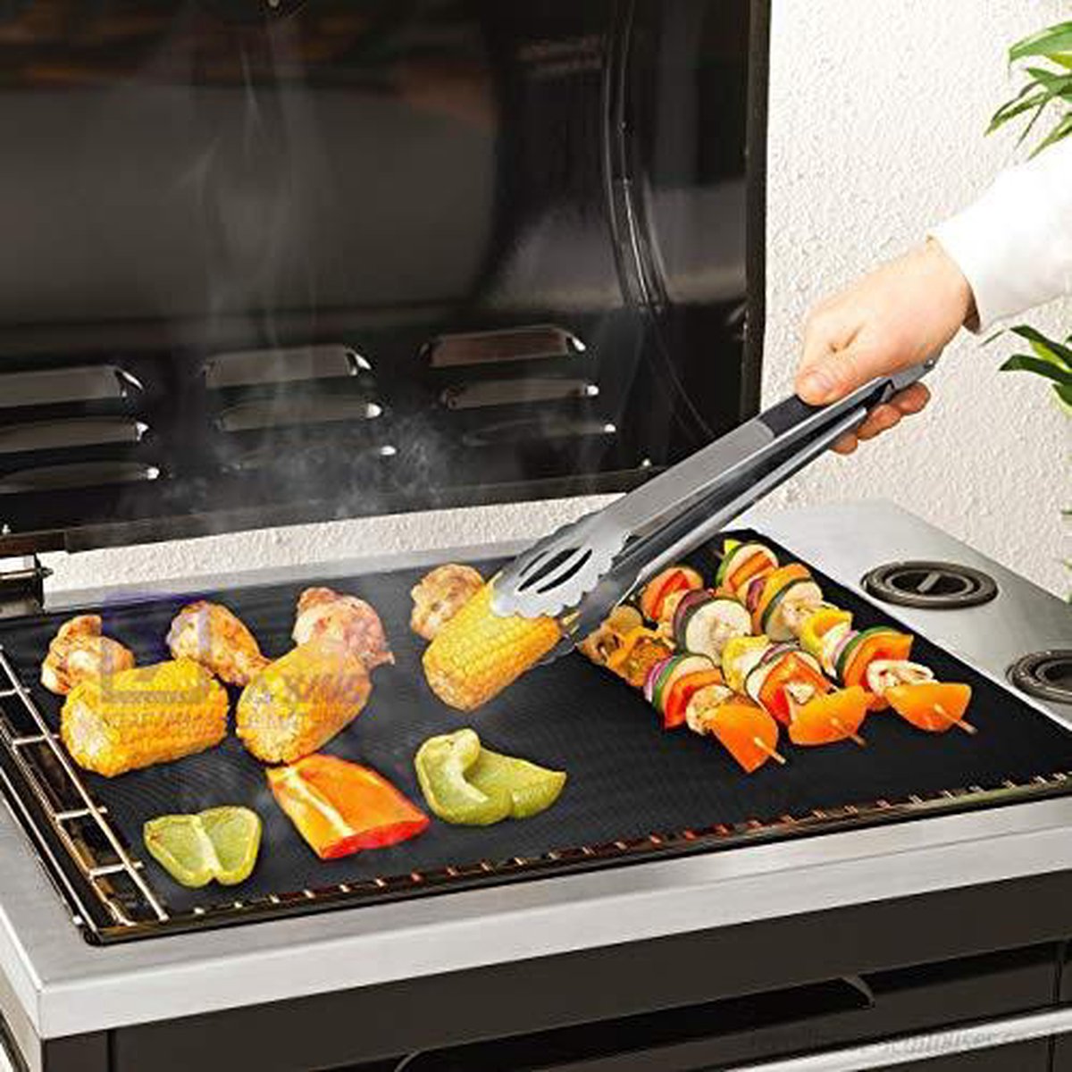 BBQ Grill mat set van 3 stuks - bakmatten - BBQ MATJE - BBQ accessoire - vaderdagtip