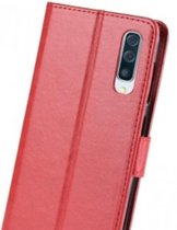 ZKl Telecom Telefoonhoesje - Book Case - Geschikt Voor Samsung Galaxy A70 - Rood