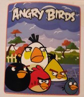 Angry Birds Fleece deken / Plaid 120 x 140 cm.