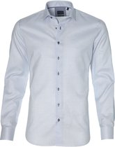 Nils Overhemd - Slim Fit - Blauw - 42